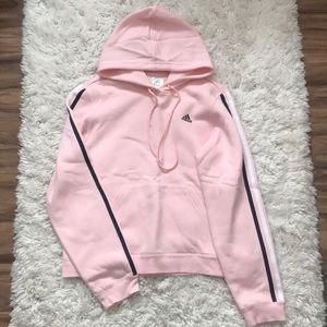 Pink Adidas hoodie